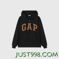 Gap 盖璞 24年新款LOGO美式拉链卫衣
