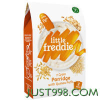 LittleFreddie 小皮 有机高铁米粉 奥地利版 2段 藜麦味 160g