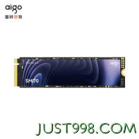 aigo 爱国者 SMI70 NVMe M.2 固态硬盘 2TB（PCI-E4.0）