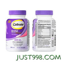 Caltrate 钙尔奇 韧骨紫钙+维生素D3 120粒