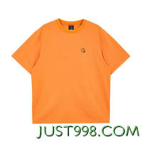 JACK&JONES 杰克琼斯 男士运动速干遇水显花T恤 D14灰橙色