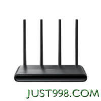 百亿补贴：Redmi 红米 AX6000 双频5952M 家用千兆Mesh无线路由器 Wi-Fi 6 单个装黑色