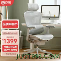 SIHOO 西昊 Doro C100人体工学椅 电脑椅家用办公椅人工力学座椅子可躺老板椅