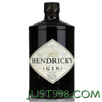 20点开始、cdf会员购：Hendrick's 亨利爵士 金酒杜松子酒1000ml