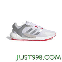 adidas 阿迪达斯 Alphatorsion Boost Rtr 中性跑鞋 GZ7544 白/银/红 36.5