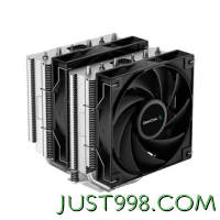 DEEPCOOL 九州风神 CPU散热器大霜塔V5风冷6热管散热器电脑配件包含散热风扇和硅脂