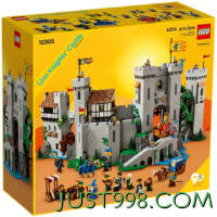 百亿补贴：LEGO 乐高 Creator创意百变高手系列 10305 雄狮骑士的城堡