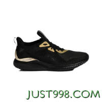 adidas 阿迪达斯 Alpha Bounce 1 中性跑鞋 FZ2196 黑色/金金属 37