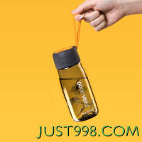 CHAHUA 茶花 运动水杯 黄色 520ml
