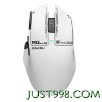 Dareu 达尔优 A980ProMax 三模鼠标 26000DPI 白色
