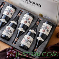 麦伦堡 法国原瓶进口 御寰东品 AOP级14度干红葡萄酒 750ml*6支 卧箱装