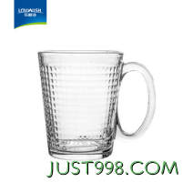 LOVWISH 乐唯诗 玻璃杯家用牛奶杯果汁杯水杯简约茶杯饮料杯子 乐莎杯