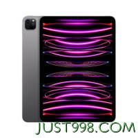 Apple 苹果 iPad Pro 11英寸平板电脑 2022年款256G WLAN版/M2芯片
