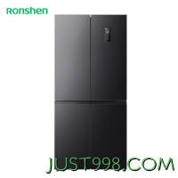 家装季：Ronshen 容声 520升十字对开四开门冰箱BCD-520WD12FP大容量